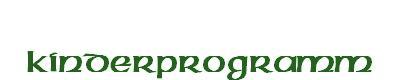 Kinderprogramm